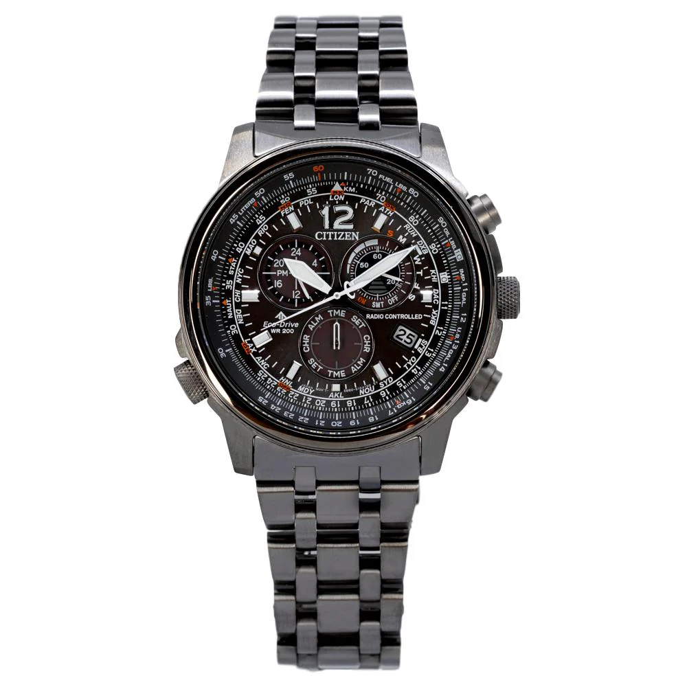 Citizen Men's CB5867-87H Chrono Pilot Date Display Watch - Image 2