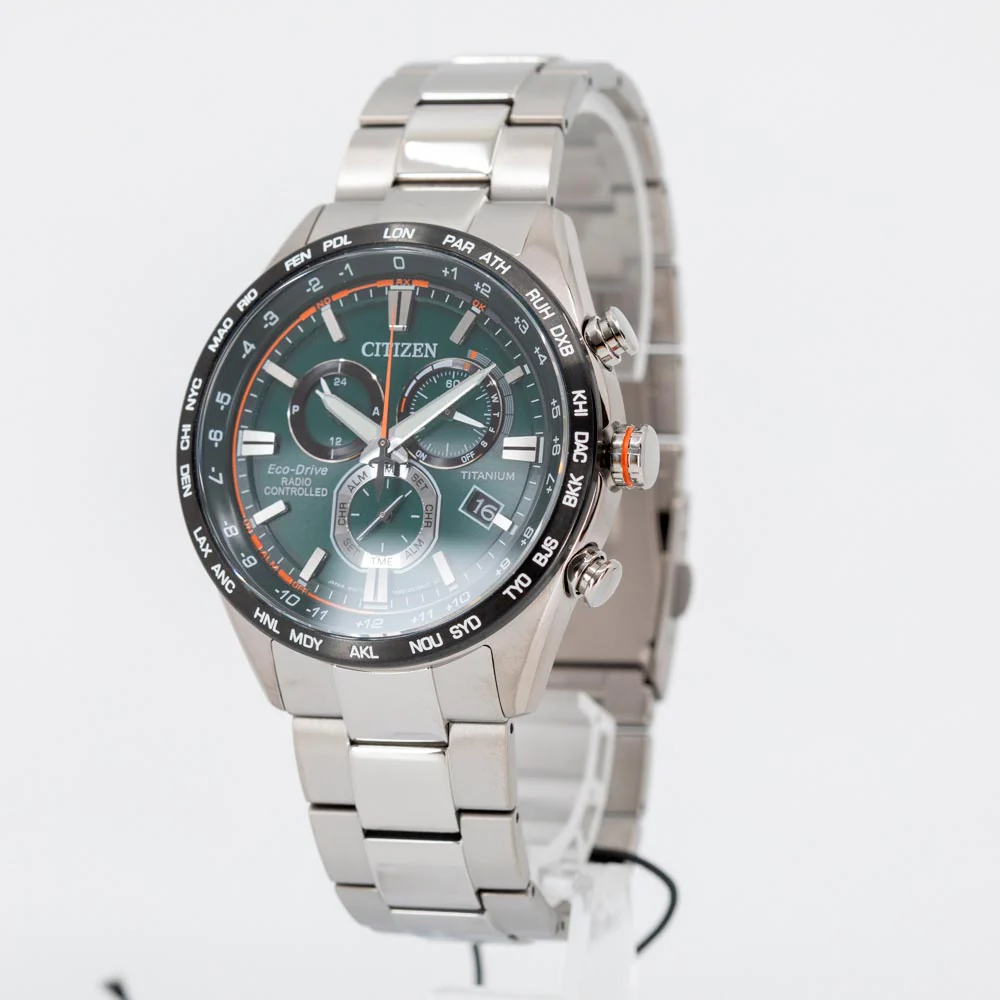 Citizen Men's CB5946-82X Eco-Drive Super Titanium Watch - Image 10