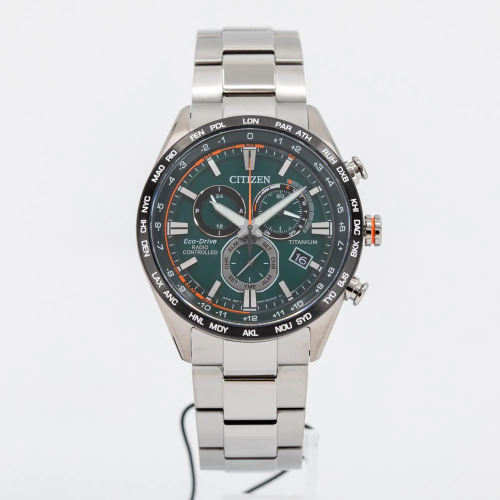 Citizen Men's CB5946-82X Eco-Drive Super Titanium Watch - Image 8