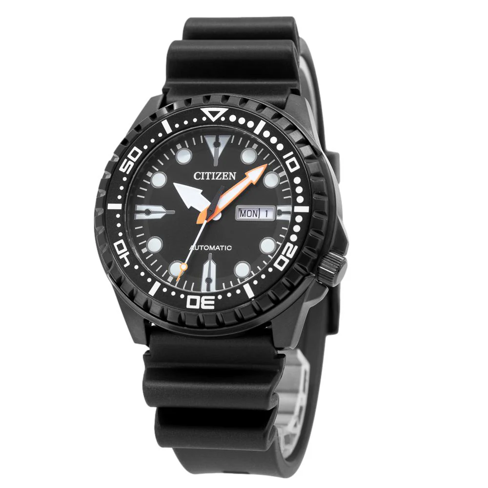 Citizen Men's NH8385-11E Mechanical Black Dial Watch