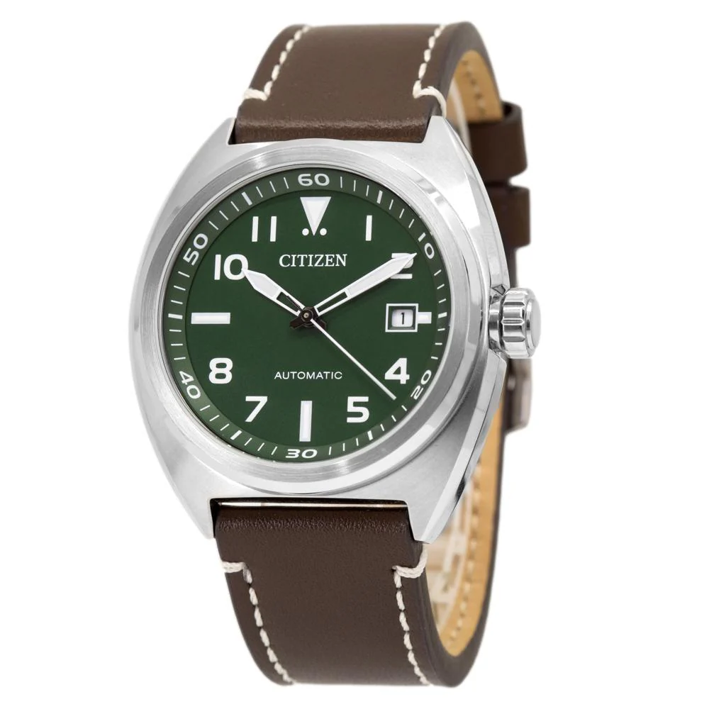 Citizen Men's NJ0100-38X Green Dial Automatic Watch