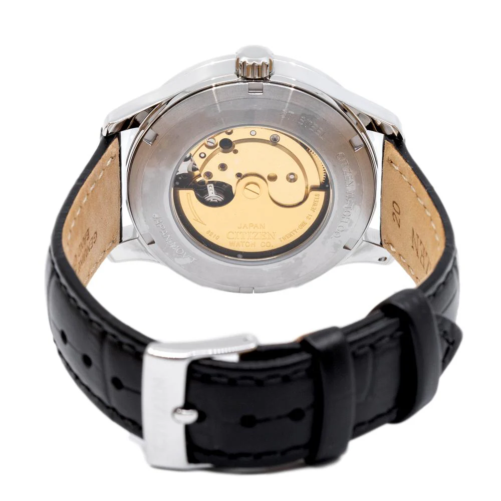 Citizen Men's NJ0110-18A Mechanical Date Display Watch - Image 4