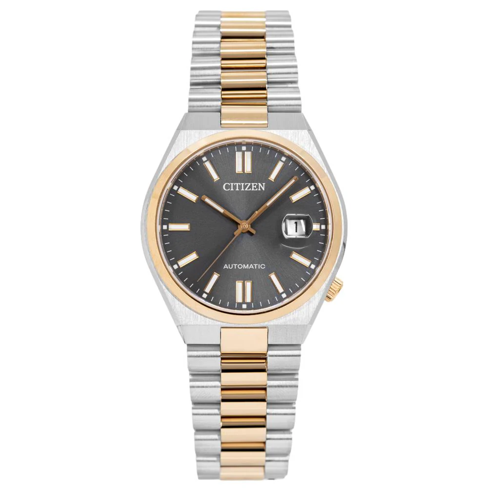 Citizen Men's NJ0154-80H Two-tone Auto Black Dial - Image 3