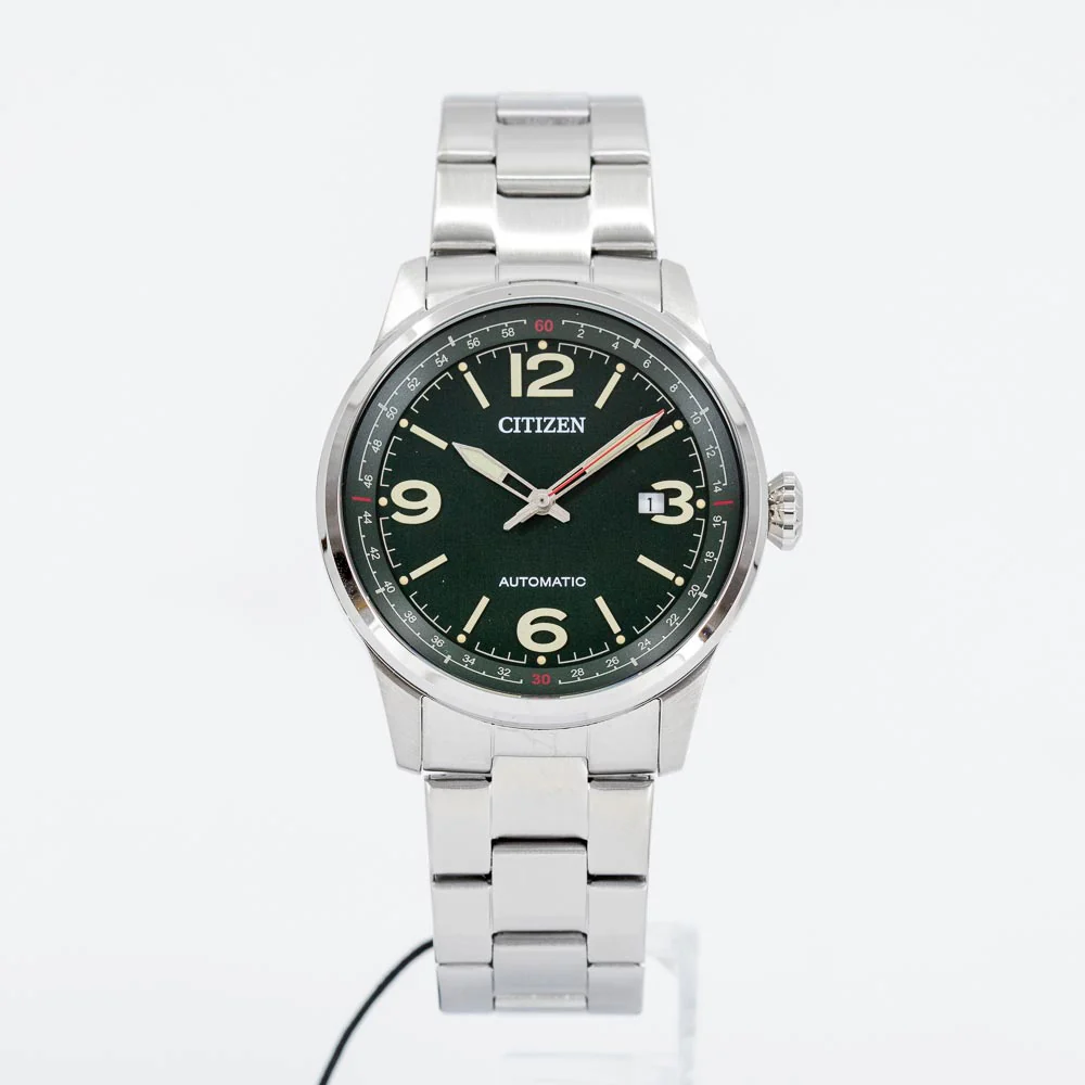 Citizen Men's NJ0160-87X Green Dial Auto Watch - Image 8