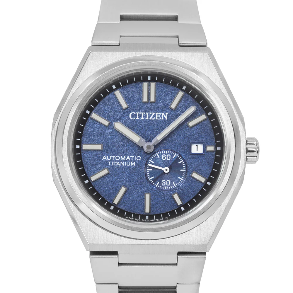 Citizen Men's NJ0180-80L Super Titanium Blue Dial Auto - Image 2