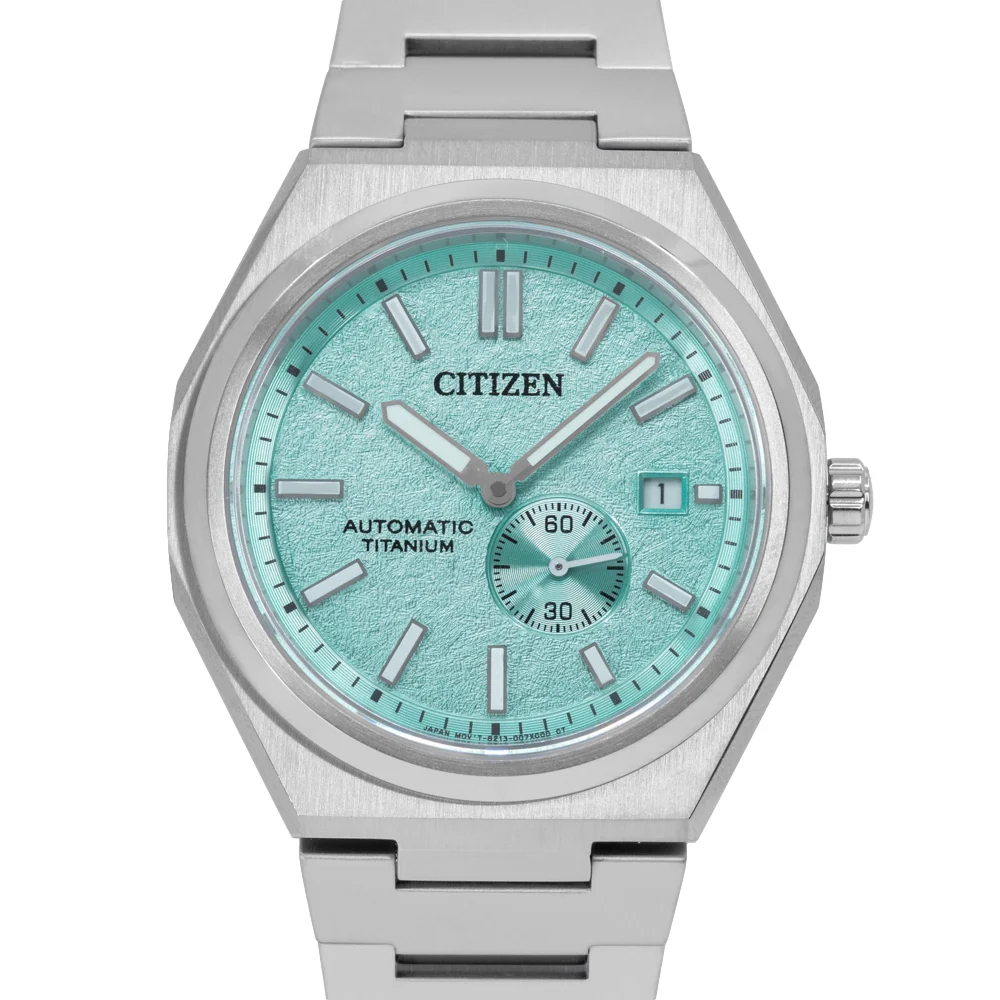Citizen Men's NJ0180-80M Super Titanium Lightgreen Dial Auto - Image 2