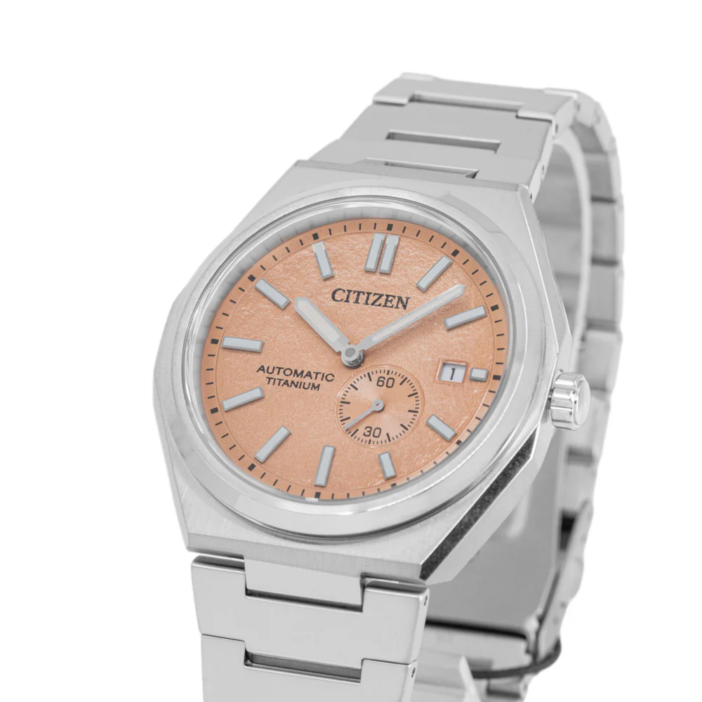 Citizen Men's NJ0180-80Z Super Titanium Salmon Dial Auto - Image 8