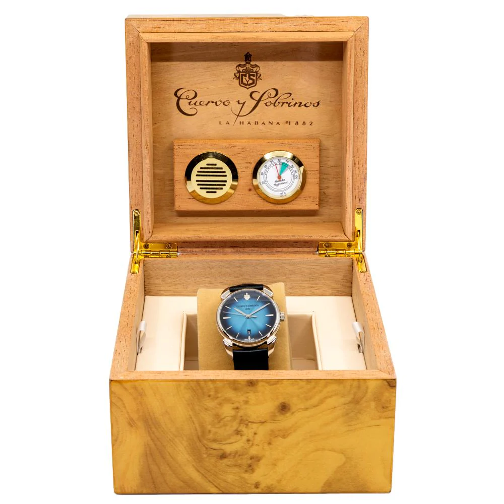 CuervoySobrinos 3101.1ASB  Asturias Blue Dial Auto - Image 8