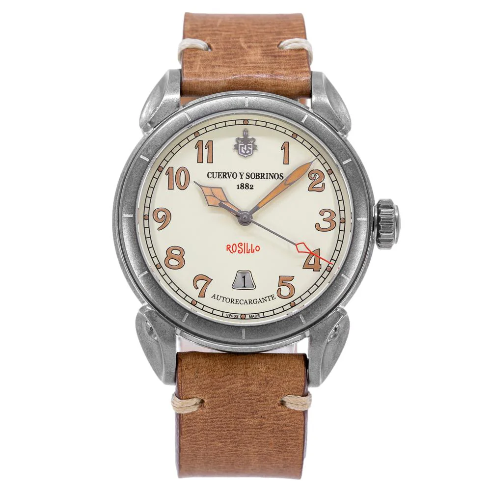 CuervoySobrinos 3205.1C Vuelo Domingo Rosillo Lt.Ed Watch - Image 2