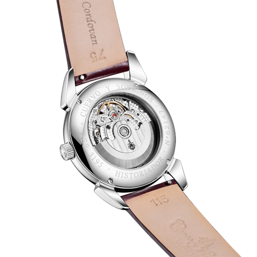 CuervoySobrinos Men's 3195.1ASR Asturias Red Watch - Image 4