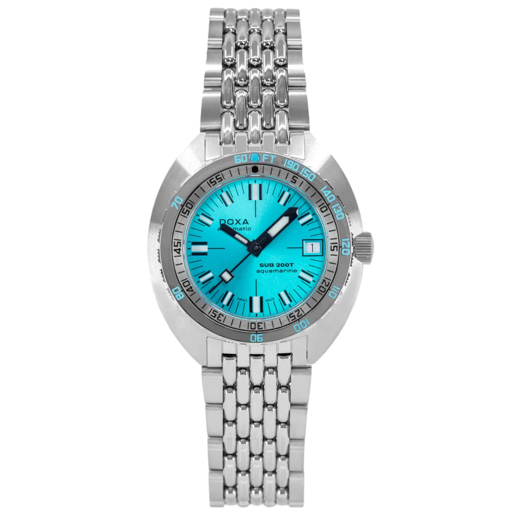Doxa Men's 804.10.241S.10 Sub 200T Aquamarine Auto - Image 3