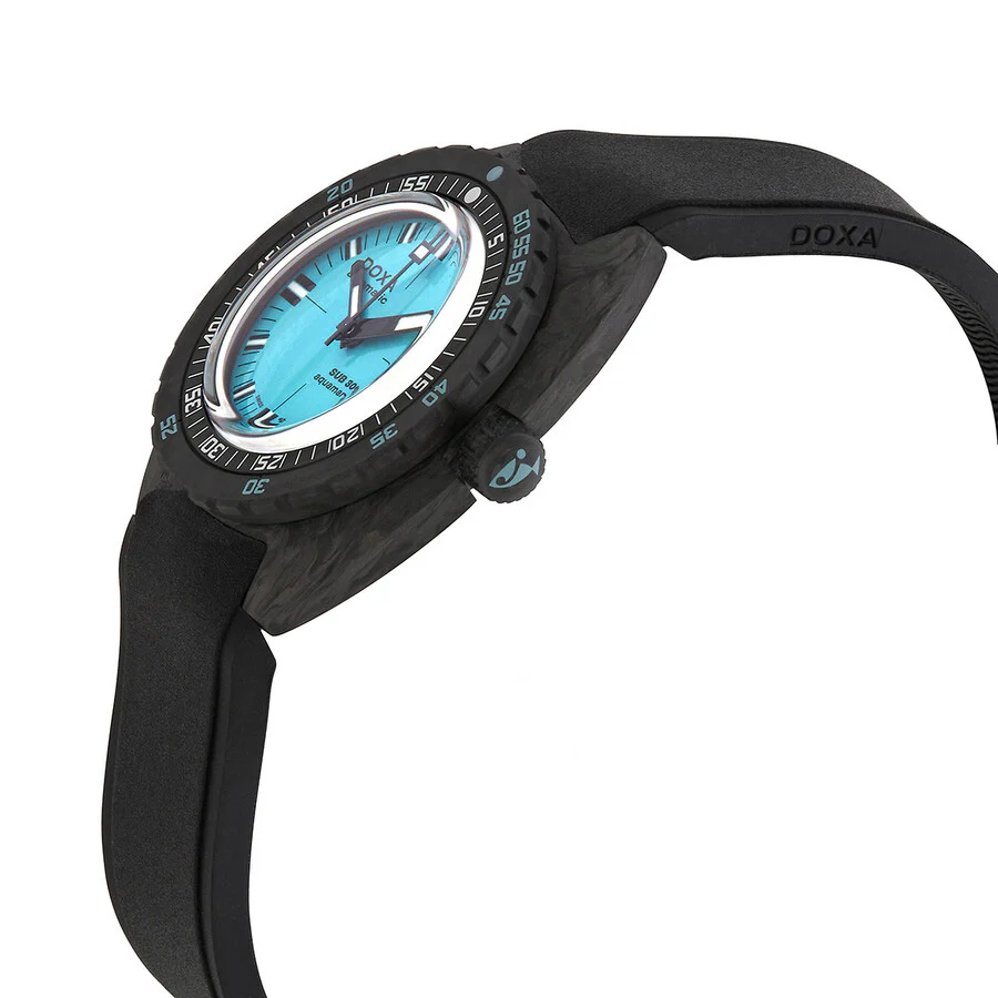 Doxa Men's 822.70.241.20 Sub 300 Carbon Aquamarine Auto COSC - Image 2
