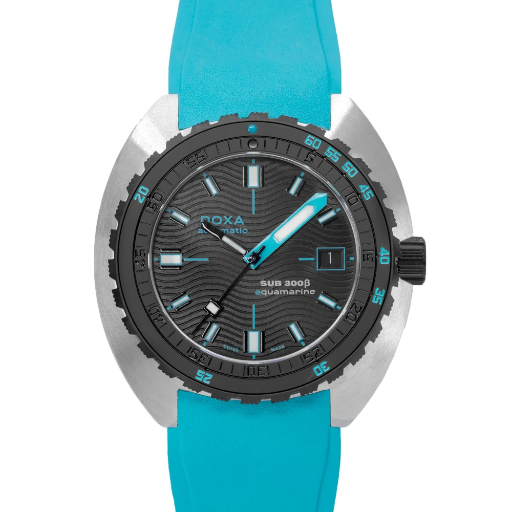 Doxa Men's 830.10.241.25 SUB 300 Beta Aquamarine Automatic - Image 2