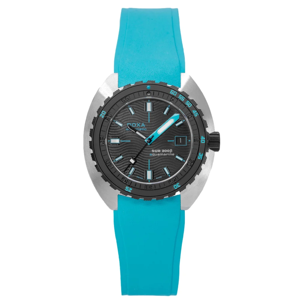 Doxa Men's 830.10.241.25 SUB 300 Beta Aquamarine Automatic - Image 3