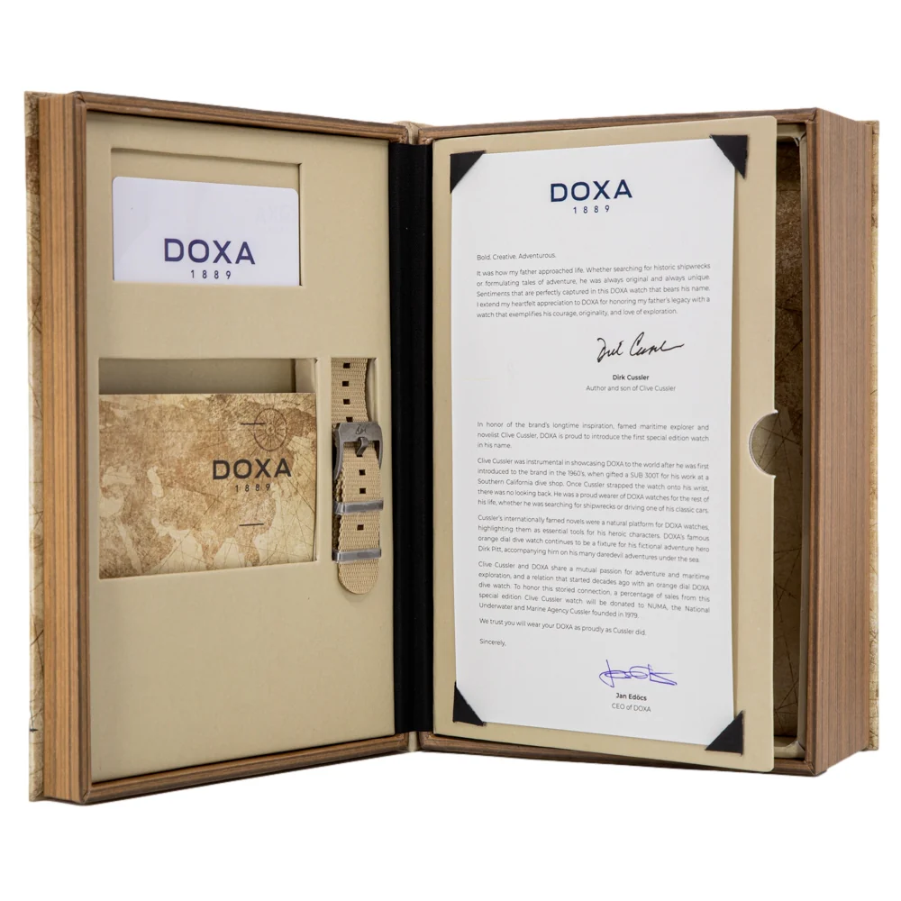 Doxa Men's 840.80.031.15 Clive Cussler Automatic - Image 11