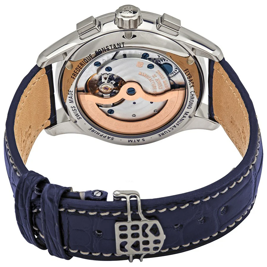 Frederique Constant FC-712MN4H6 Moonphase Blue Watch - Image 2
