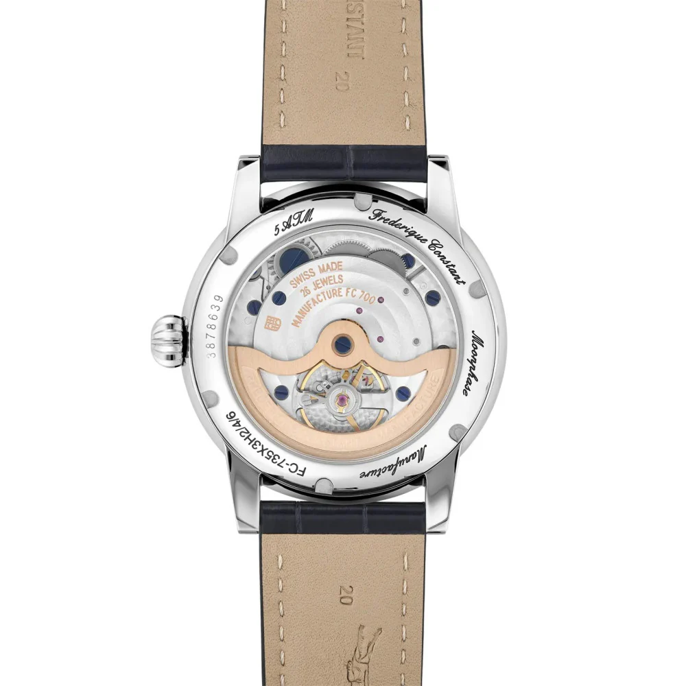 Frederique Constant FC-735N3H6 Manufacture Automatic Classic Power Reserve Big Date Men's Watch - Image 3