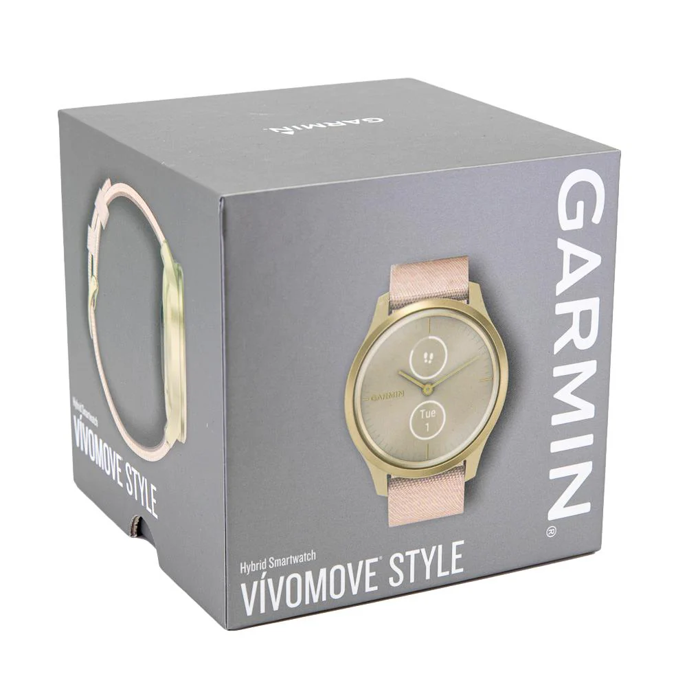 Garmin 010-02240-02 vívomove® Style Pink SmartWatch - Image 6