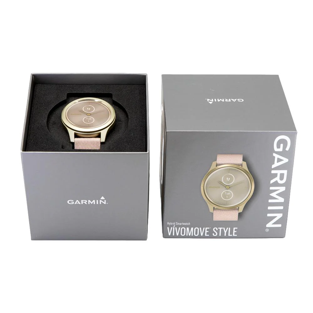 Garmin 010-02240-02 vívomove® Style Pink SmartWatch - Image 8