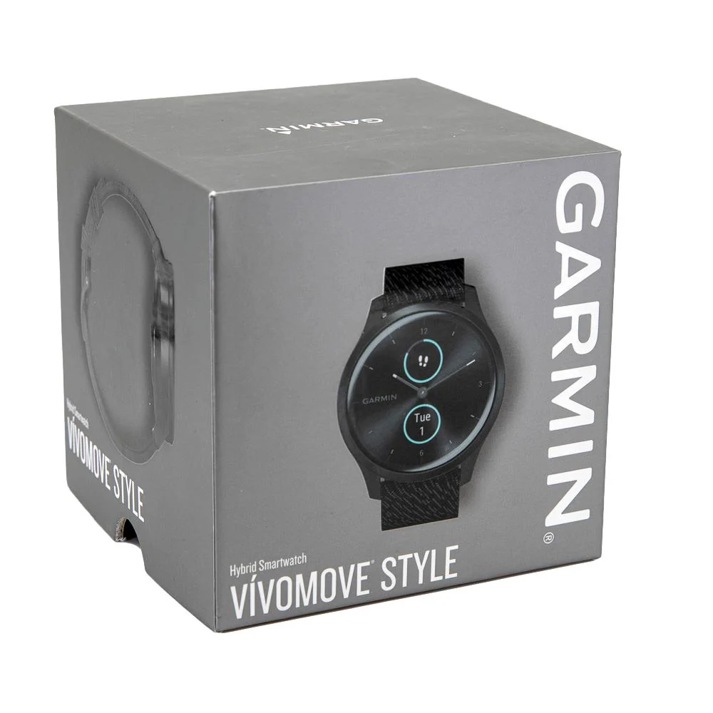 Garmin 010-02240-03 vívomove® Style Black SmartWatch - Image 6