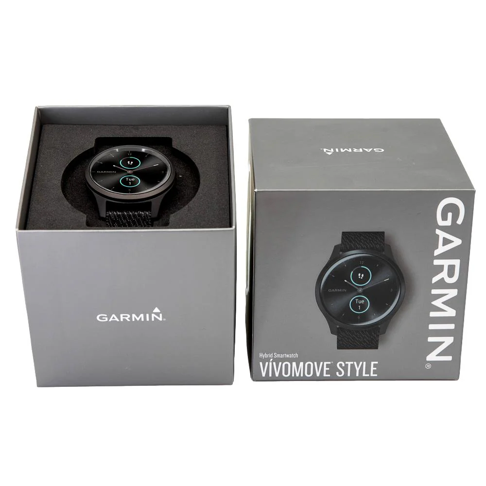 Garmin 010-02240-03 vívomove® Style Black SmartWatch - Image 8