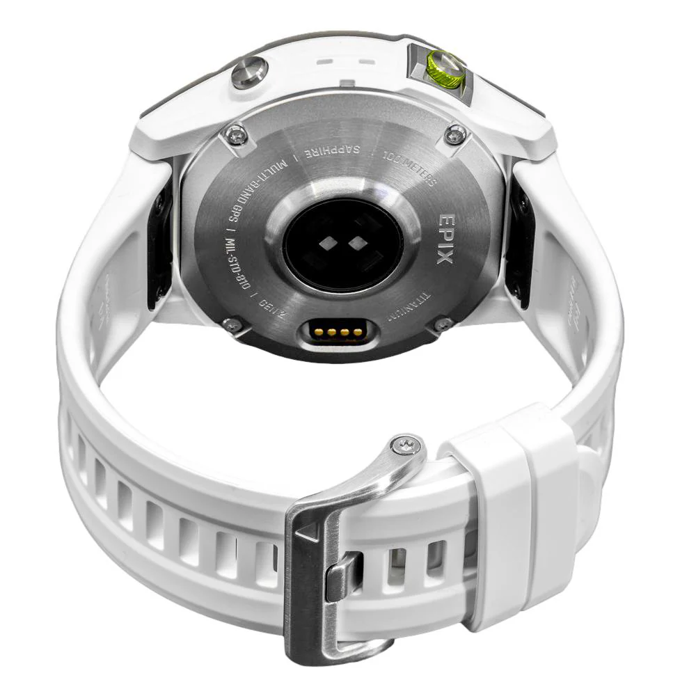Garmin 010-02582-21 epix™ Sapphire - White Titanium - Image 4