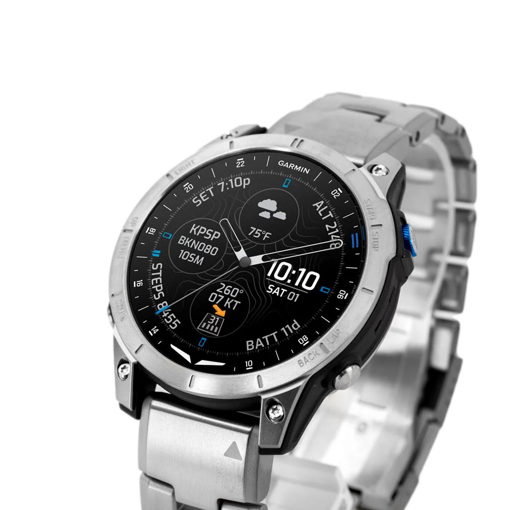 Garmin 010-02582-51 D2 Mach 1 Aviator + Vented Titanium Brac - Image 10