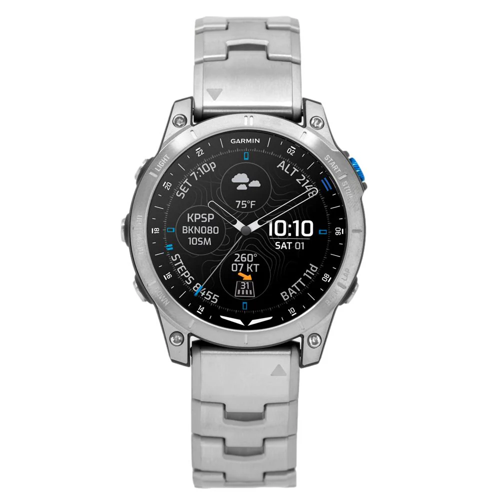 Garmin 010-02582-51 D2 Mach 1 Aviator + Vented Titanium Brac - Image 2