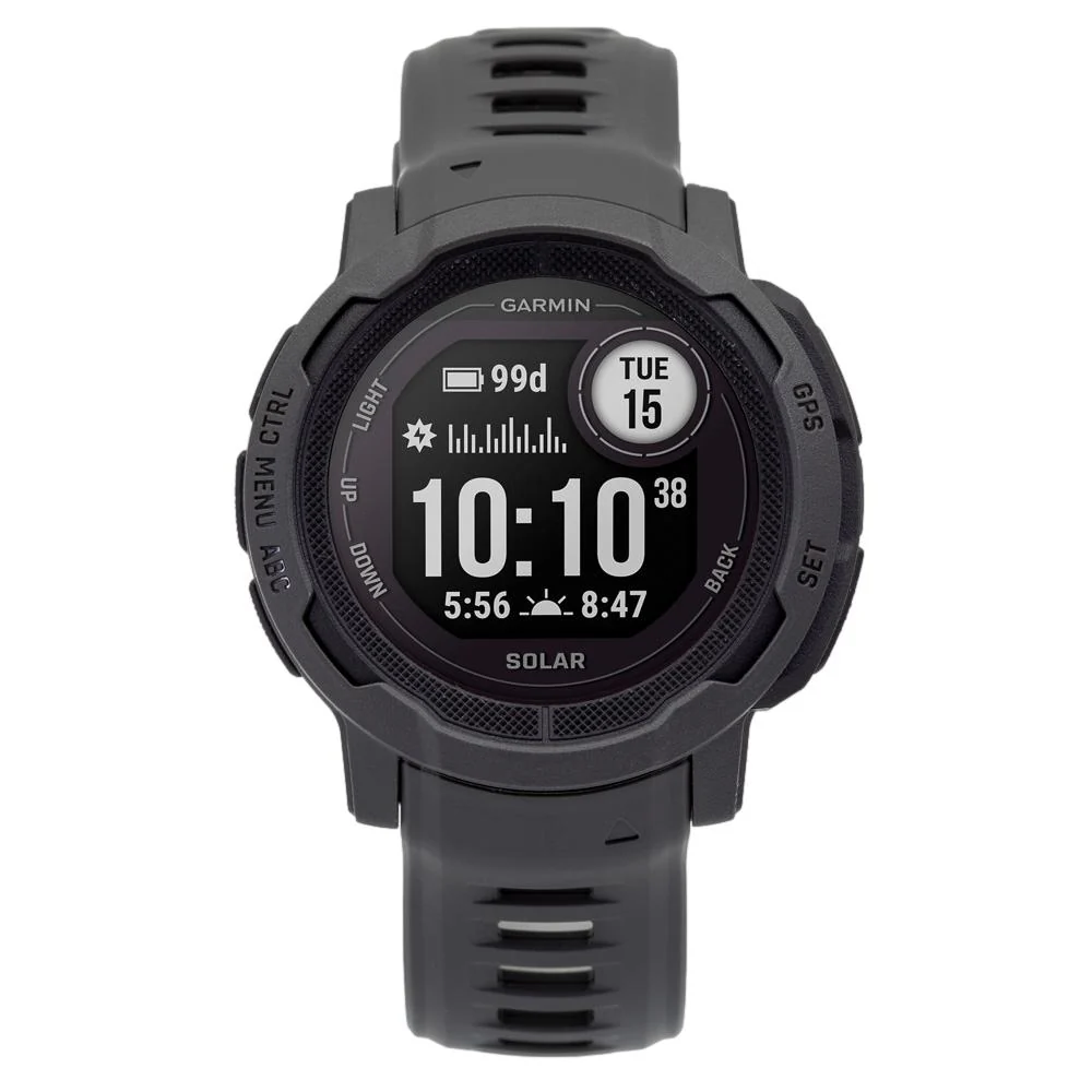 Garmin 010-02627-00 Instinct® 2 Solar Graphite Smartwatch - Image 2
