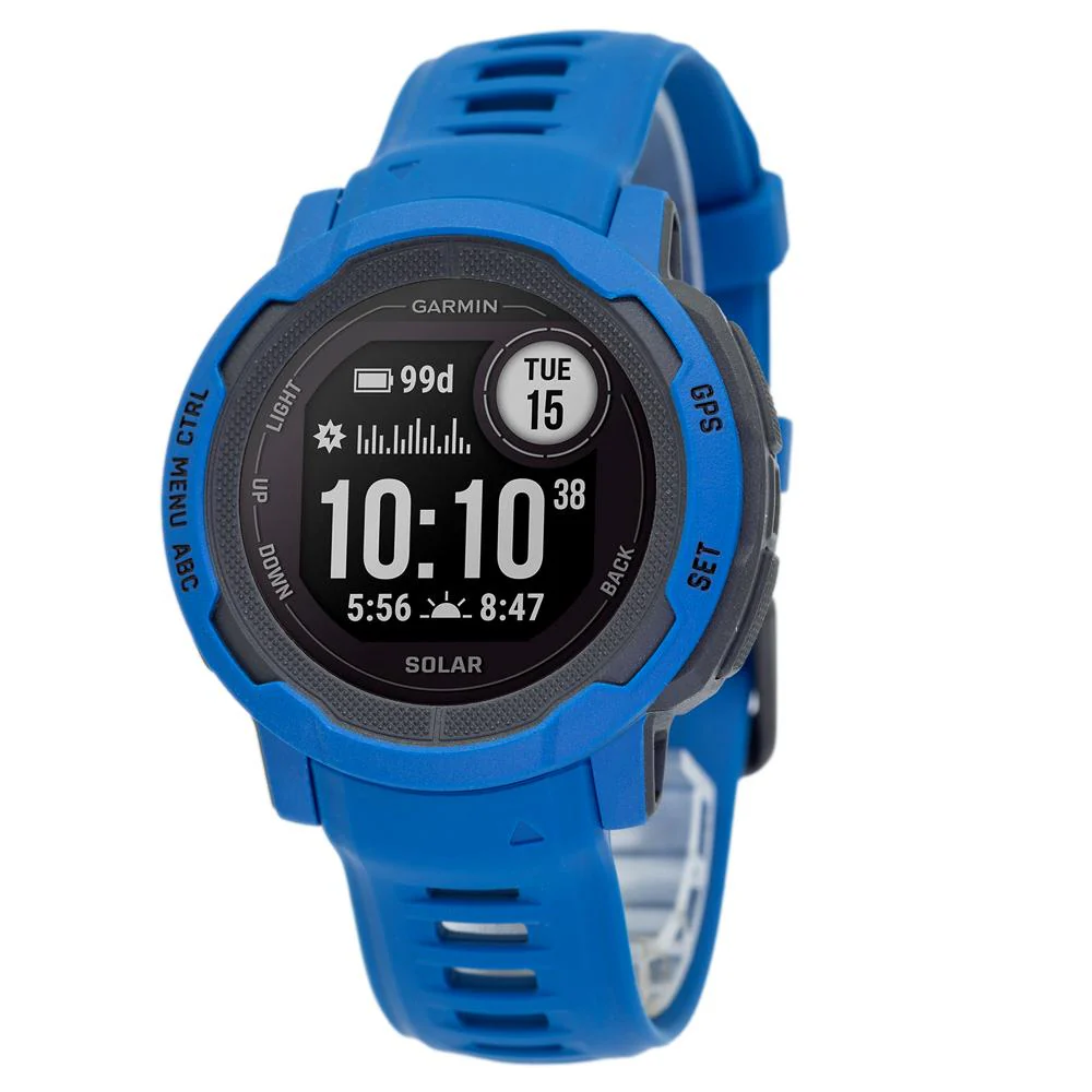 Garmin 010-02627-06 Instinct® 2 Solar Tidal Blue Smartwatch - Image 2