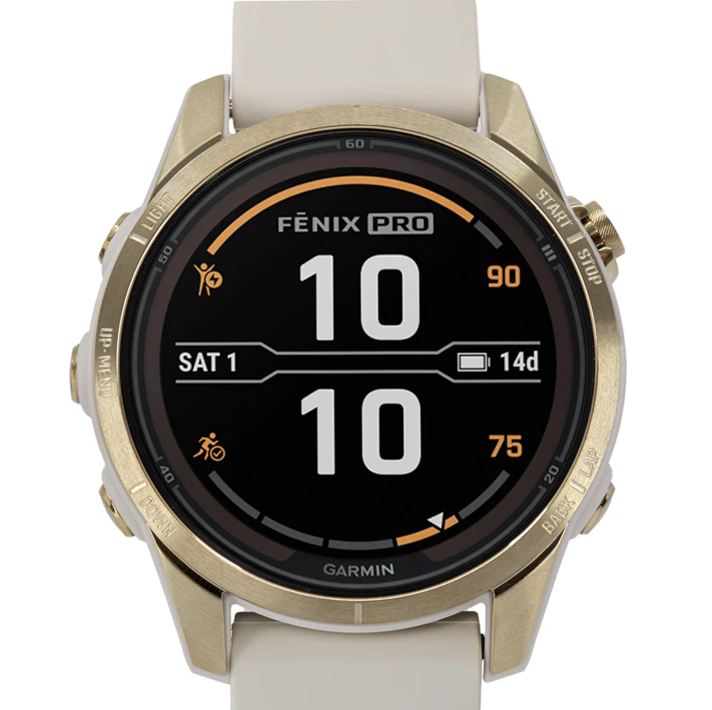 Garmin 010-02776-15 Fenix 7S Pro Sand – Sapphire Solar Ed - Image 2