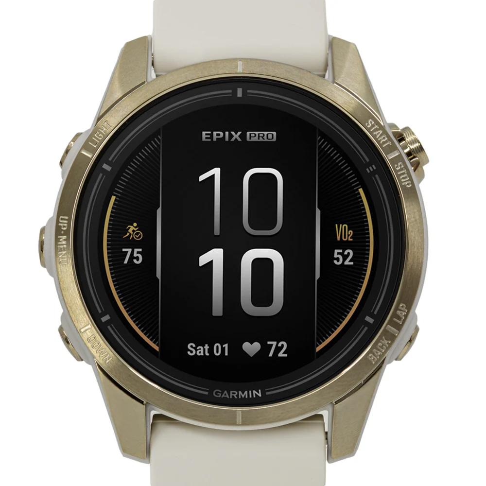 Garmin 010-02802-11 Epix Pro Gen 2 Sapphire Ed-42 Soft Gold - Image 2