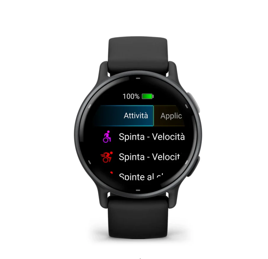 Garmin 010-02862-10 Vivo Active 5 Black Slate Smartwatch - Image 2