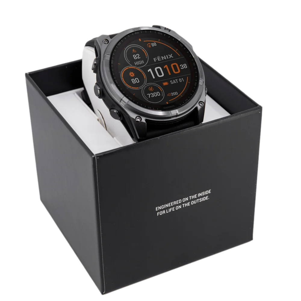 Garmin 010-02907-11 Fenix 8 - 51mm Solar Carbon Grey - Image 11