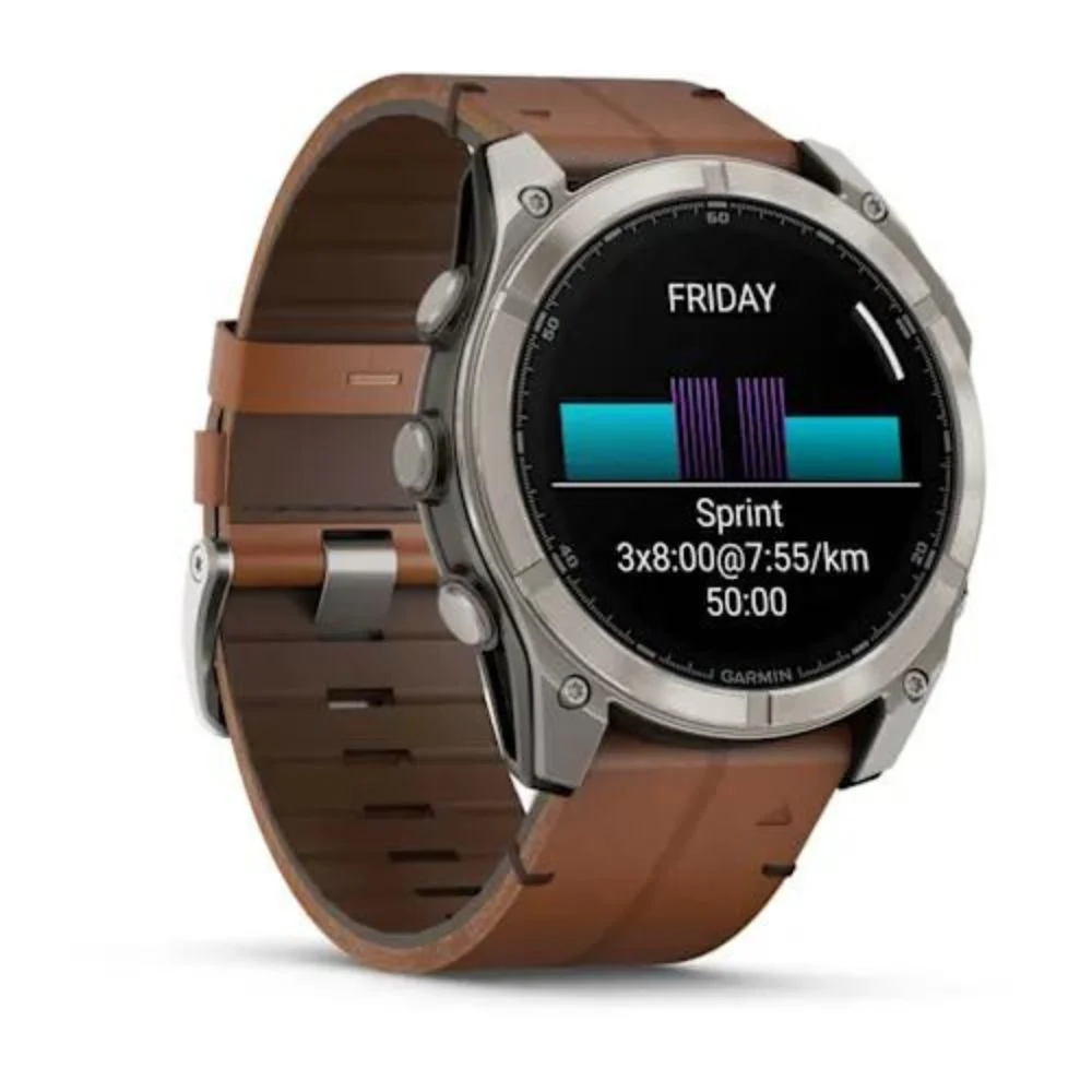Garmin Men's 010-02905-40 Fenix 8 AMOLED-51 mm+extra strap - Image 9
