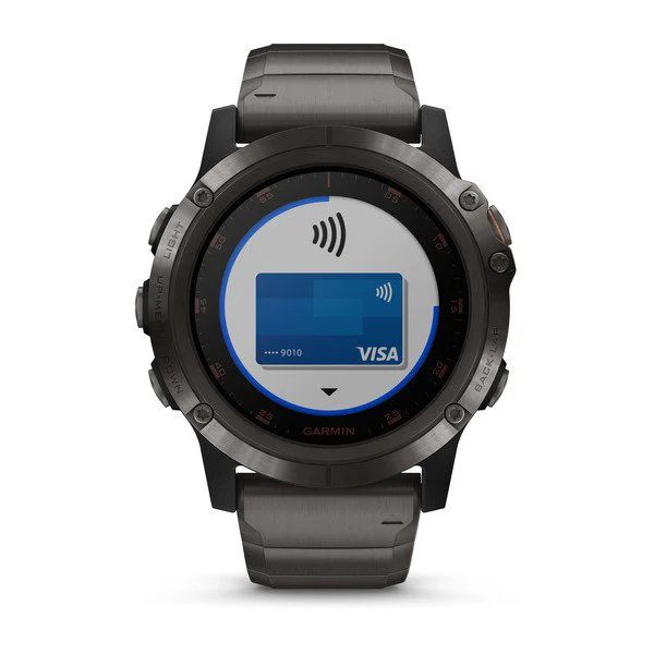 Garmin Unisex 010-01989-01 Fenix 5s Plus Black Watch - Image 2