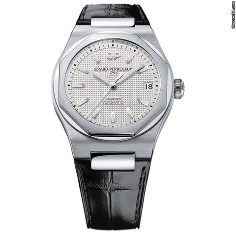 Girard Perregaux Men's 81010-11-131-BB6A Laureato Watch - Image 4