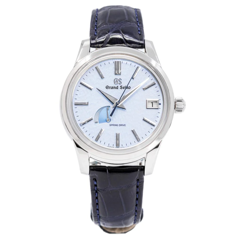 Grand Seiko Men's SBGA407G Elegance Blue Dial Watch - Image 10