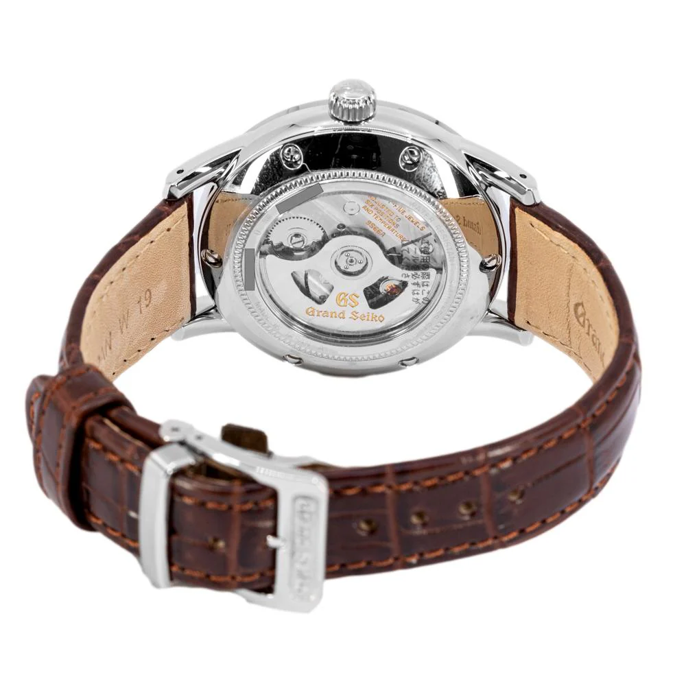 Grand Seiko Men's SBGM221G Elegance Beige Dial Watch - Image 4