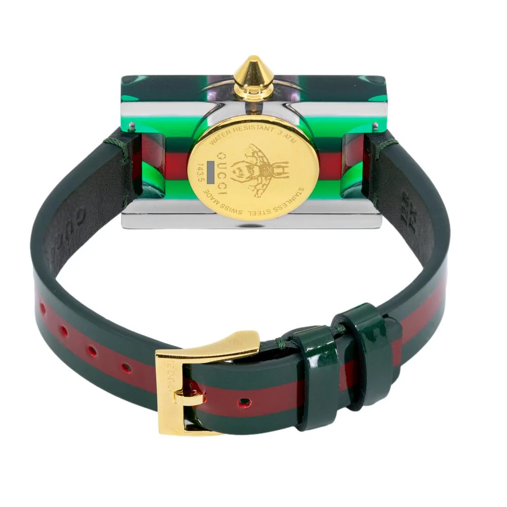 Gucci Ladies YA143505 Vintage Web Quartz Watch - Image 4
