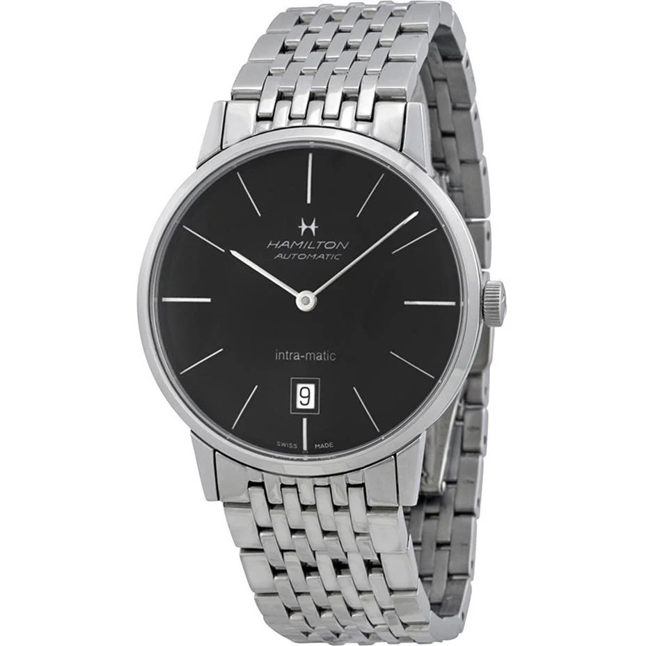 HamilMen's H38455131 American Classic Intra-Matic Auto Watch
