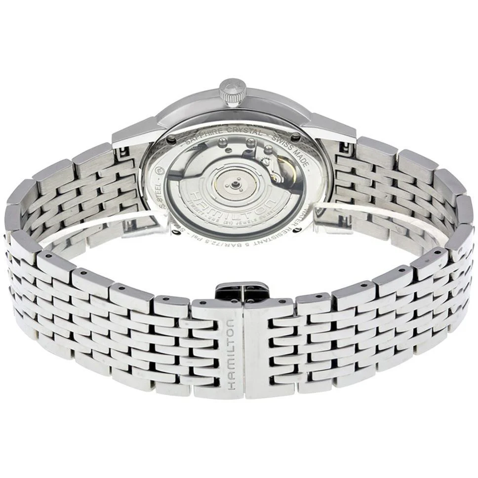 HamilMen's H38455131 American Classic Intra-Matic Auto Watch - Image 3