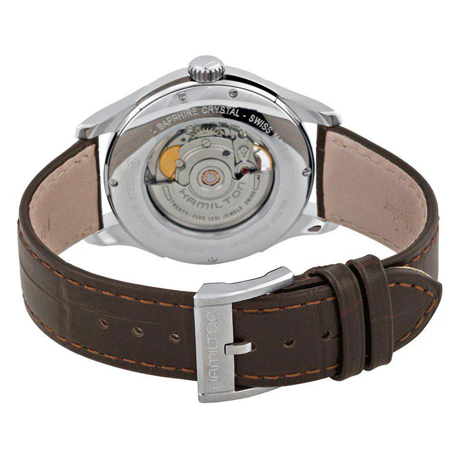 Hamilton H32565555 Jazzmaster Open Heart White Dial Watch - Image 3