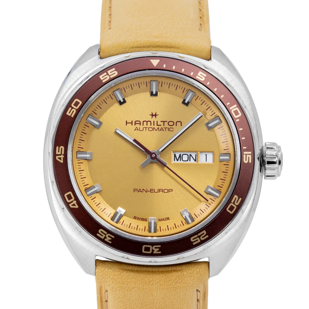 Hamilton H35435820 American Classic Pan Europ + Extra Strap - Image 2