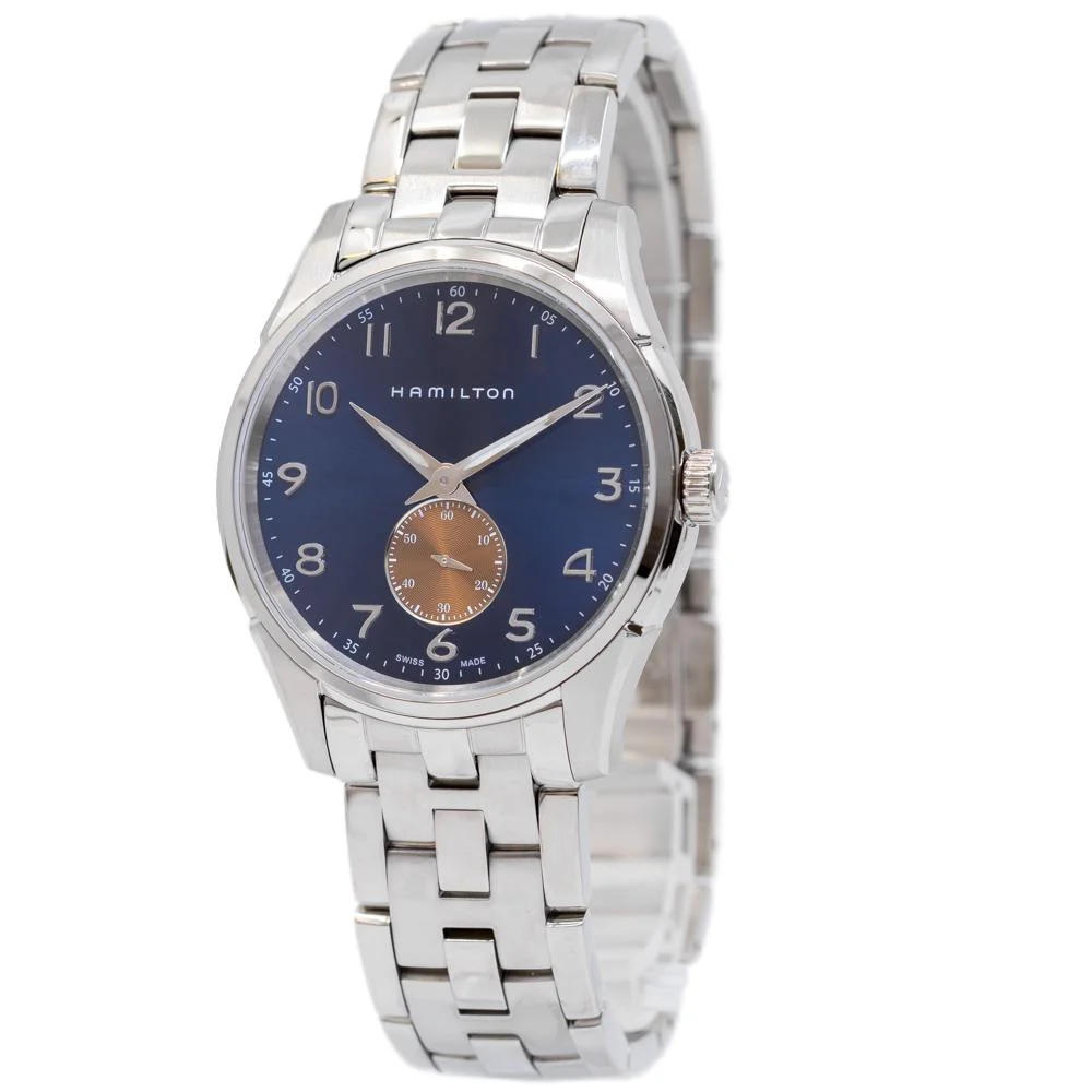 Hamilton H38411140 Jazzmaster Thinline Blue Dial Watch