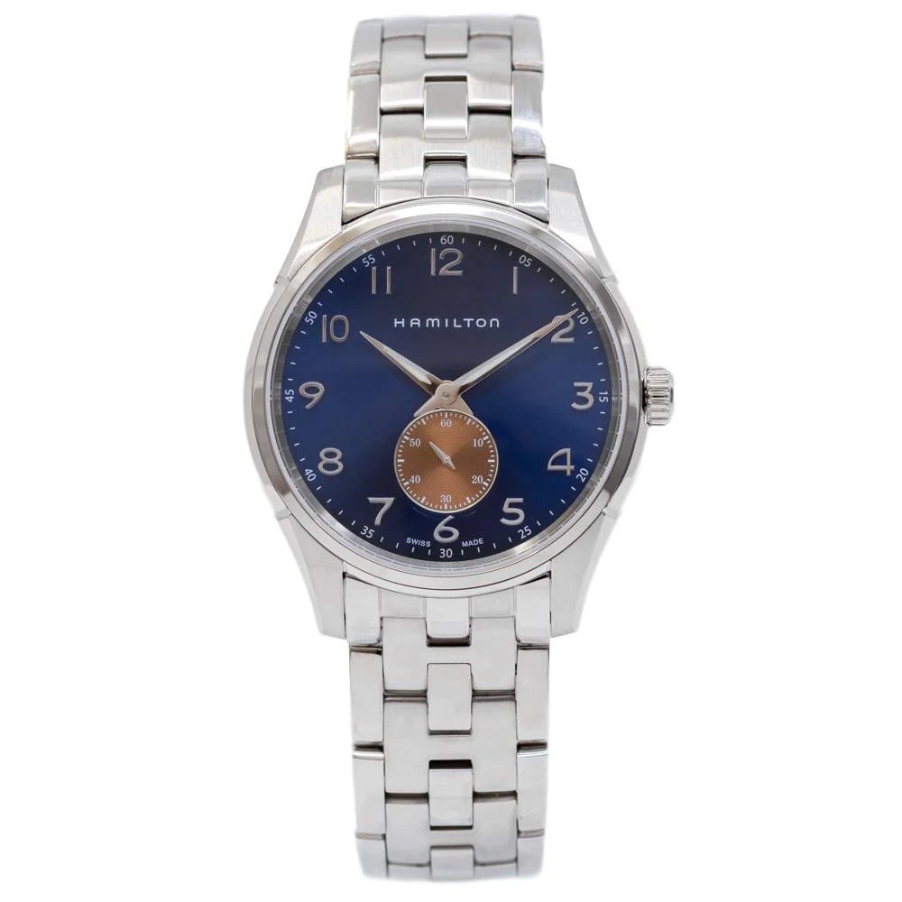 Hamilton H38411140 Jazzmaster Thinline Blue Dial Watch - Image 2