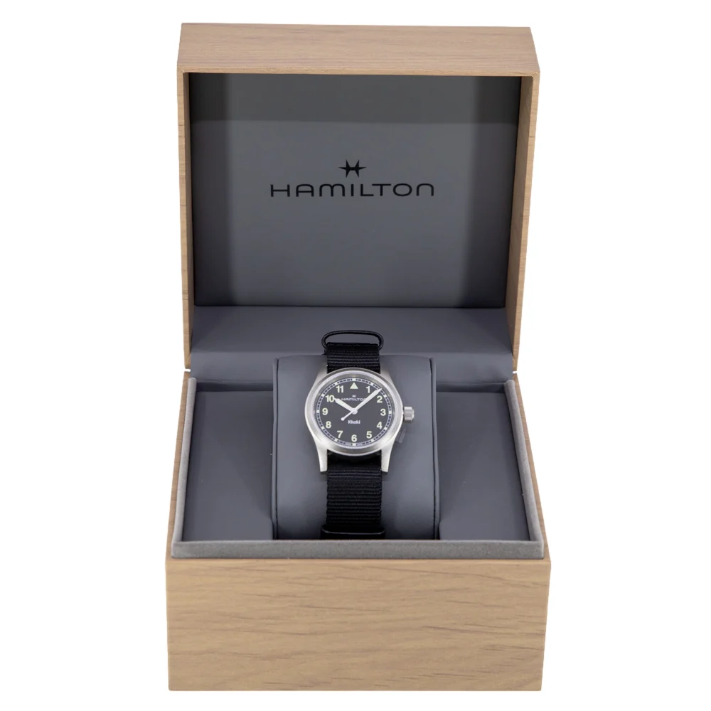 Hamilton H69301430 Khaki Field 33mm Black Dial Quartz - Image 8