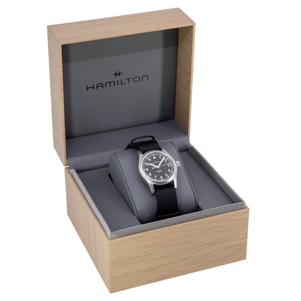 Hamilton H69301430 Khaki Field 33mm Black Dial Quartz - Image 9