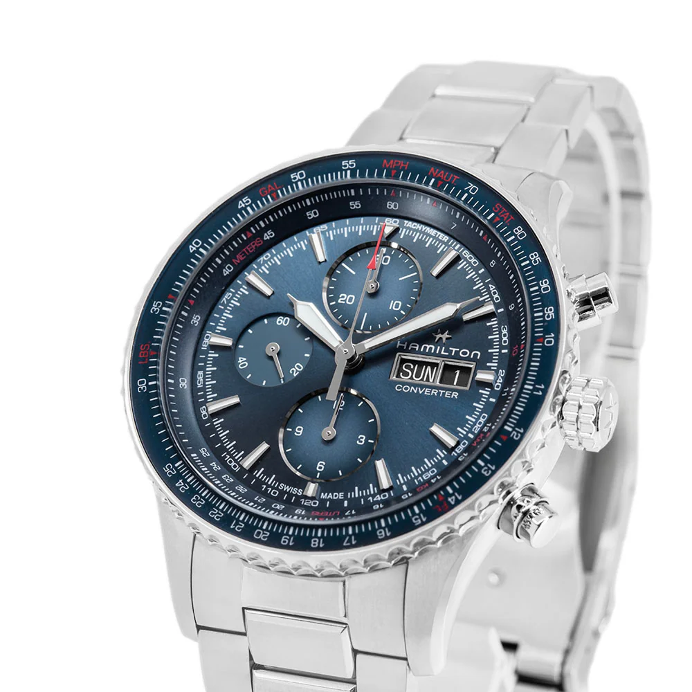 Hamilton H76746140 Khaki Aviation Converter Auto Chrono - Image 10