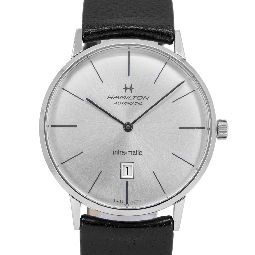 Hamilton Men's H38755751 American Classic Intra-Matic Auto - Image 2